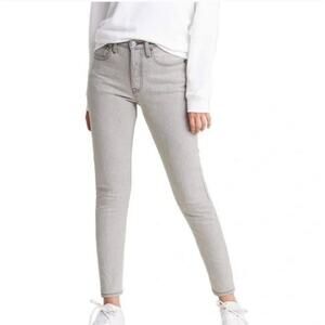 Levi’s Premium 501 S Skinny Button Fly Jeans Gray Size W26